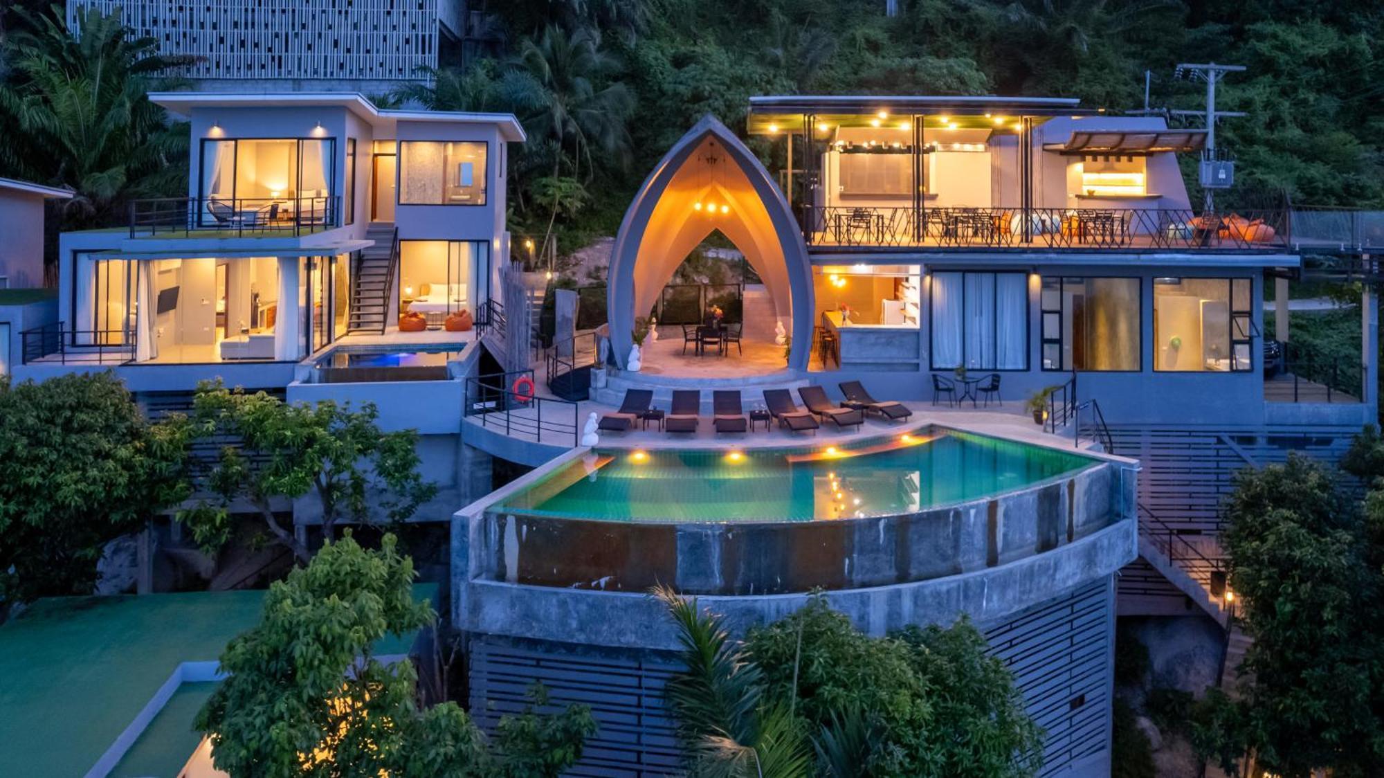 Scenery Samui Villa Bãi biển Chaweng Ngoại thất bức ảnh